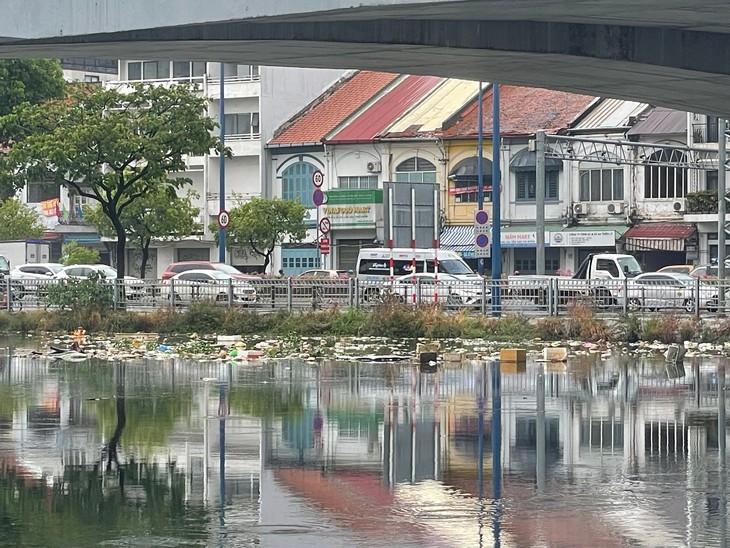 Sau mưa, kênh rạch ở TPHCM ngập rác- Ảnh 6.