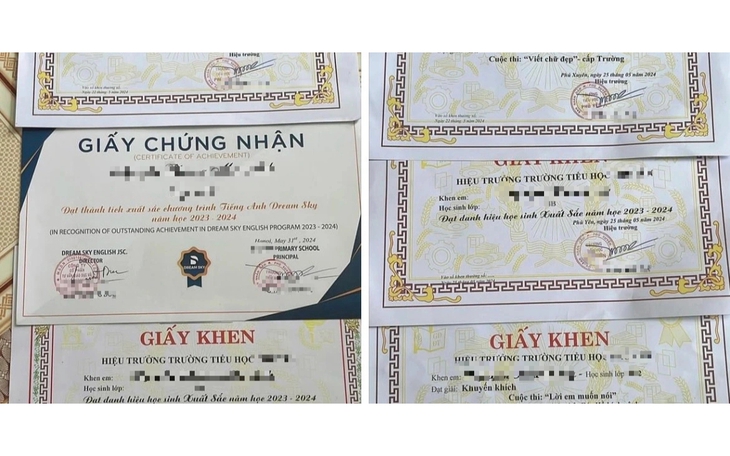 Đăng giấy khen của con lên mạng xã hội phạm luật không?