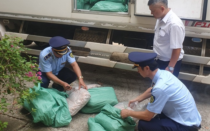 Phát hiện 7 tấn chân gà, móng giò không rõ nguồn gốc đang trong quá trình phân hủy