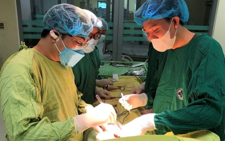 Lần đầu tiên Thái Bình phẫu thuật ung thư vùng đầu tụy