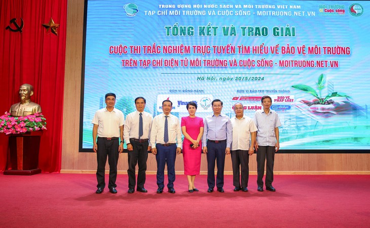 Tổng kết và trao giải Cuộc thi trắc nghiệm trực tuyến 'Tìm hiểu về Bảo vệ môi trường' trên Tạp chí điện tử Môi trường và Cuộc sống- Ảnh 10.