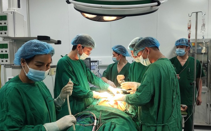 Bệnh viện miền núi lần đầu làm kỹ thuật khó của tuyến trung ương