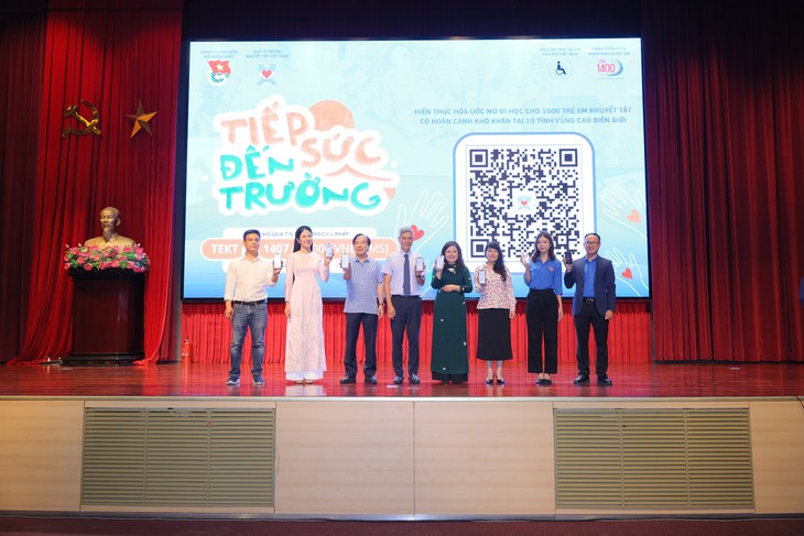 Tiếp sức đến trường, mở cánh cửa tri thức cho trẻ em khuyết tật 10 tỉnh biên giới vùng cao
- Ảnh 1.