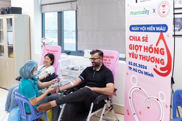 Pharmacity tổ chức "Ngày hội hiến máu" – chia sẻ giọt hồng yêu thương nhân kỷ niệm 13 năm thành lập- Ảnh 1.