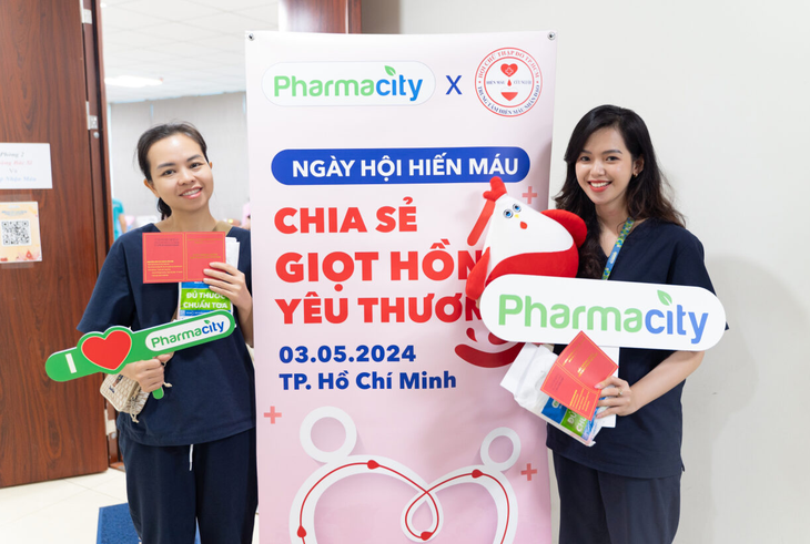 Pharmacity tổ chức "Ngày hội hiến máu" – chia sẻ giọt hồng yêu thương nhân kỷ niệm 13 năm thành lập- Ảnh 3.