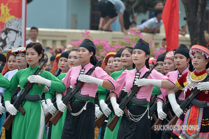 Tổng duyệt diễu binh, diễu hành kỷ niệm 70 năm Chiến thắng Điện Biên Phủ- Ảnh 7.