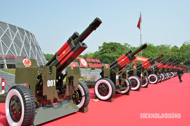 Dàn pháo lễ sẵn sàng khai hỏa trên bầu trời tại Lễ kỷ niệm 70 năm Chiến thắng Điện Biên Phủ- Ảnh 5. Dàn pháo lễ sẵn sàng khai hỏa trên bầu trời tại Lễ kỷ niệm 70 năm Chiến thắng Điện Biên Phủ- Ảnh 5.