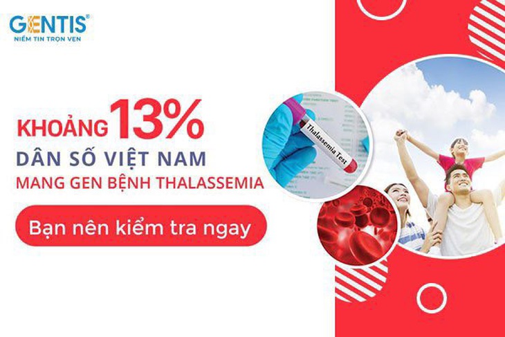 GENTIS ra mắt gói xét nghiệm Thalassemia mở rộng- Ảnh 1. GENTIS ra mắt gói xét nghiệm Thalassemia mở rộng- Ảnh 1.