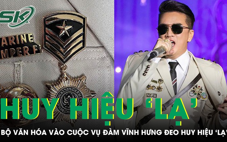 Bộ Văn hóa vào cuộc vụ Đàm Vĩnh Hưng cài huy hiệu 'lạ' khi biểu diễn