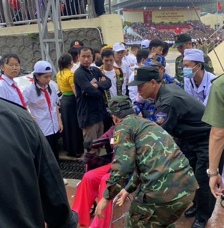 Ngành Y tế hoàn thành xuất sắc nhiệm vụ tại Lễ Kỷ niệm 70 năm Chiến thắng Điện Biên Phủ- Ảnh 3.
