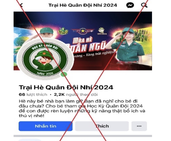 Bị lừa hơn 1 tỷ đồng khi đăng ký khóa học 'trại hè' trên mạng- Ảnh 1. Bị lừa hơn 1 tỷ đồng khi đăng ký khóa học 'trại hè' trên mạng- Ảnh 1.