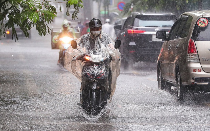 Diễn biến mưa dông những ngày tới ở miền Bắc