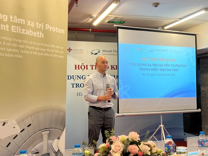 Hội thảo khoa học "Ứng dụng xạ trị gia tốc và proton trong điều trị ung thư"- Ảnh 1.