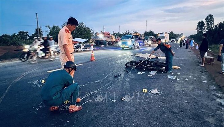 Bắt được đối tượng gây tai nạn giao thông chết người trên tuyến tránh Long Xuyên- Ảnh 1. Bắt được đối tượng gây tai nạn giao thông chết người trên tuyến tránh Long Xuyên- Ảnh 1.