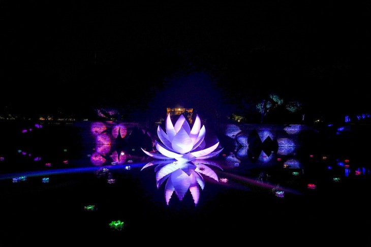 Du khách thích thú với 'Lễ hội ánh sáng' tại Tuần lễ Festival nghệ thuật Quốc tế Huế- Ảnh 9.