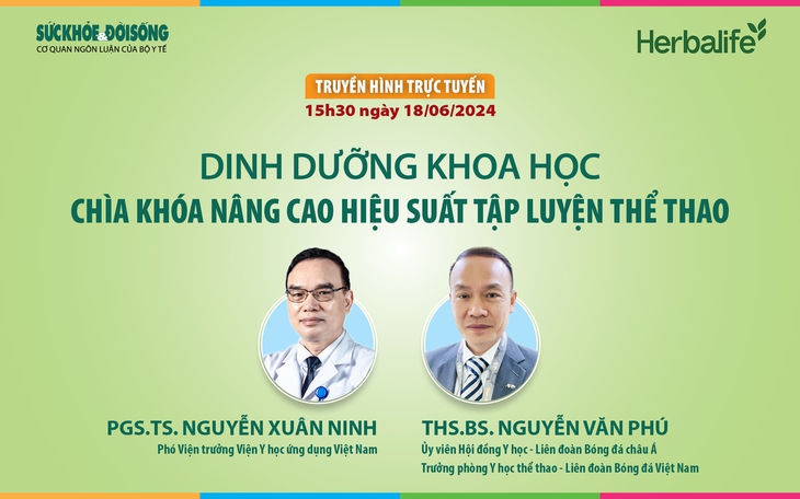 Truyền hình trực tuyến: Dinh dưỡng khoa học - Chìa khóa nâng cao hiệu suất tập luyện thể thao- Ảnh 1. Truyền hình trực tuyến: Dinh dưỡng khoa học - Chìa khóa nâng cao hiệu suất tập luyện thể thao- Ảnh 1.
