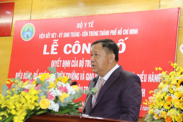Viện Sốt rét - Ký sinh trùng - Côn trùng TPHCM có tân Phó Viện trưởng- Ảnh 3.