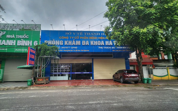 Thanh Hóa: Mập mờ tên gọi Phòng khám Đa khoa Hà Thành, 
