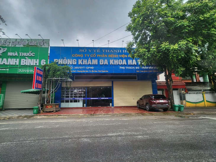 Phạt 90 triệu đồng, đình chỉ 18 tháng Phòng khám Đa khoa Hà Thanh do hoạt động không phép- Ảnh 1.