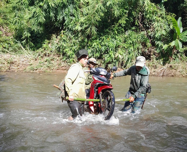 Xuyên rừng sâu gỡ bẫy động vật quý hiếm ở Bắc Tây Nguyên- Ảnh 4.