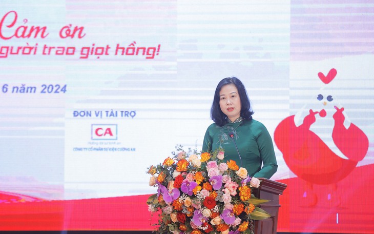Bộ trưởng Bộ Y tế: Nhiều cuộc đời hồi sinh khi được tiếp thêm dòng máu của những người có trái tim nhân ái