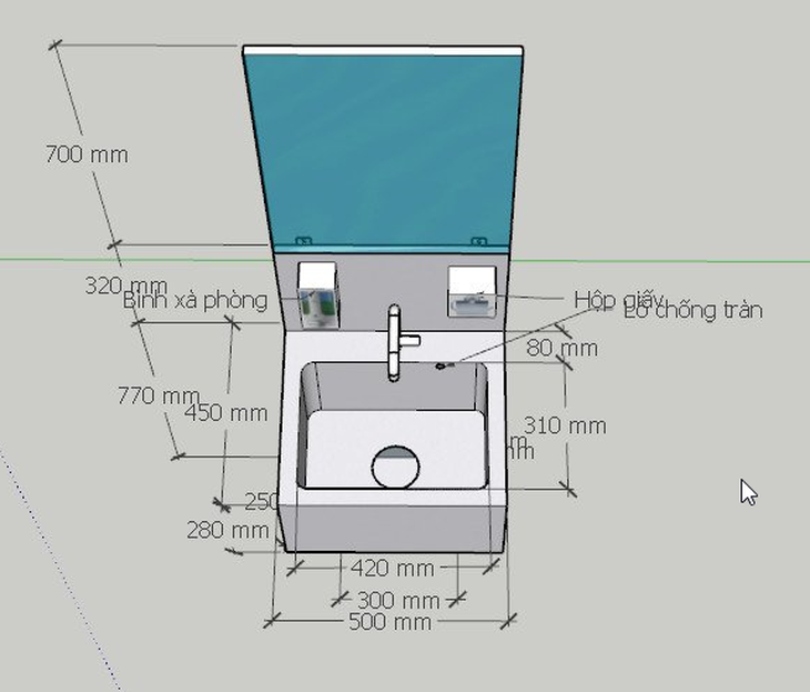 Bách Hóa Môi Trường sản xuất chậu rửa tay cho các bệnh viện- Ảnh 1.