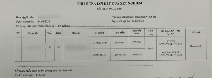 Cụ bà mắc bệnh dại nguy cơ tử vong sau 2 tháng bị chó cắn- Ảnh 1.