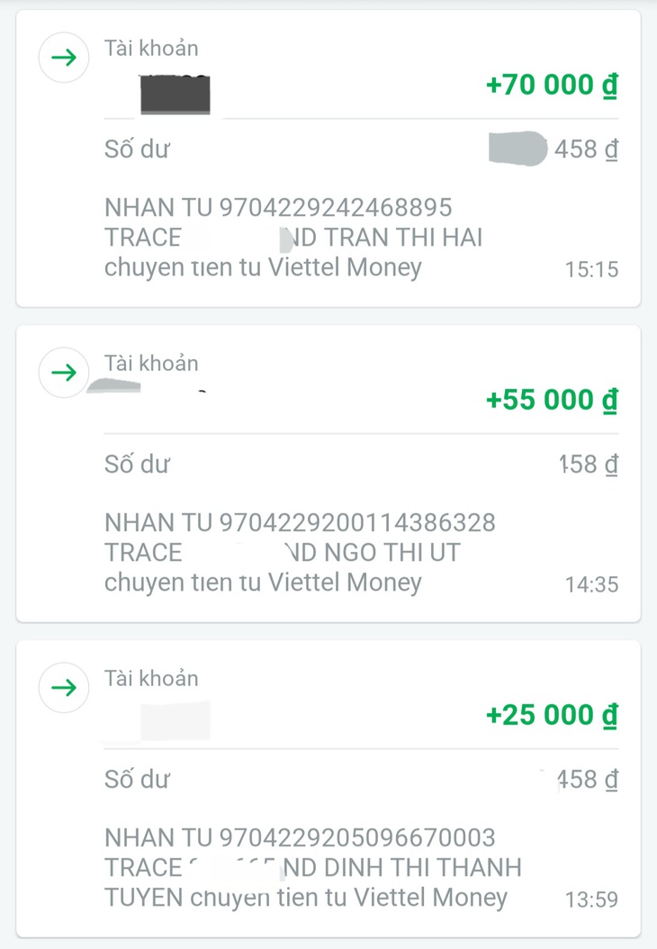 Nhận tiền từ lừa đảo qua mạng có thể bị xử lý hình sự- Ảnh 1.