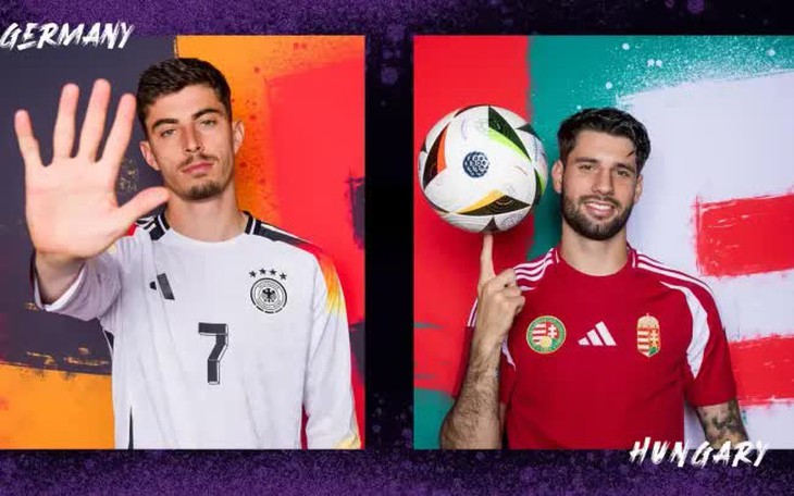 Lịch thi đấu EURO 2024 hôm nay ngày 19/6 - ngày 20/6: Đức giành vé sớm vào vòng knock-out?