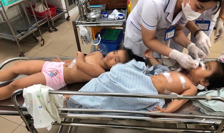 Vụ án mạng ở Quảng Ngãi: Hai cháu nhỏ đã qua cơn nguy kịch- Ảnh 1. Vụ án mạng ở Quảng Ngãi: Hai cháu nhỏ đã qua cơn nguy kịch- Ảnh 1.