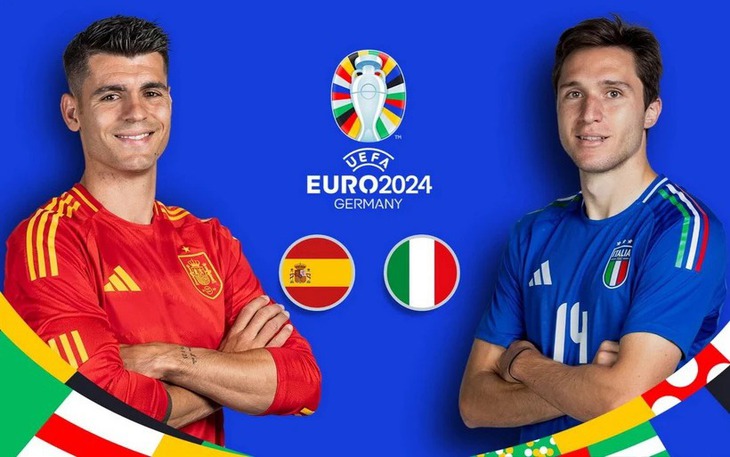 Lịch thi đấu EURO 2024 hôm nay ngày 20/6 - ngày 21/6: Đại chiến Tây Ban Nha với Italia