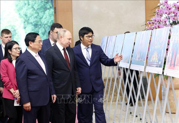 Thủ tướng Phạm Minh Chính hội kiến Tổng thống Liên bang Nga Vladimir Putin- Ảnh 4. Thủ tướng Phạm Minh Chính hội kiến Tổng thống Liên bang Nga Vladimir Putin- Ảnh 4.