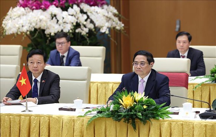 Thủ tướng Phạm Minh Chính hội kiến Tổng thống Liên bang Nga Vladimir Putin- Ảnh 8. Thủ tướng Phạm Minh Chính hội kiến Tổng thống Liên bang Nga Vladimir Putin- Ảnh 8.