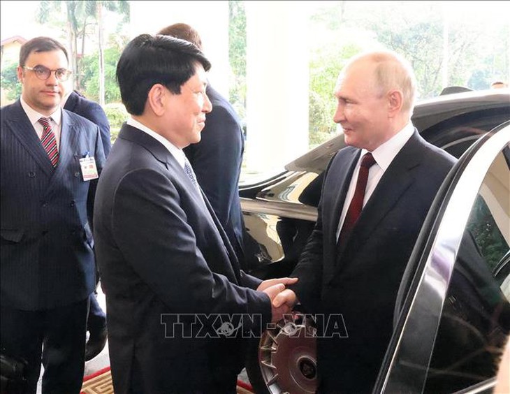 Tổng Bí thư Nguyễn Phú Trọng hội đàm với Tổng thống Liên bang Nga Vladimir Putin- Ảnh 1. Tổng Bí thư Nguyễn Phú Trọng hội đàm với Tổng thống Liên bang Nga Vladimir Putin- Ảnh 1.