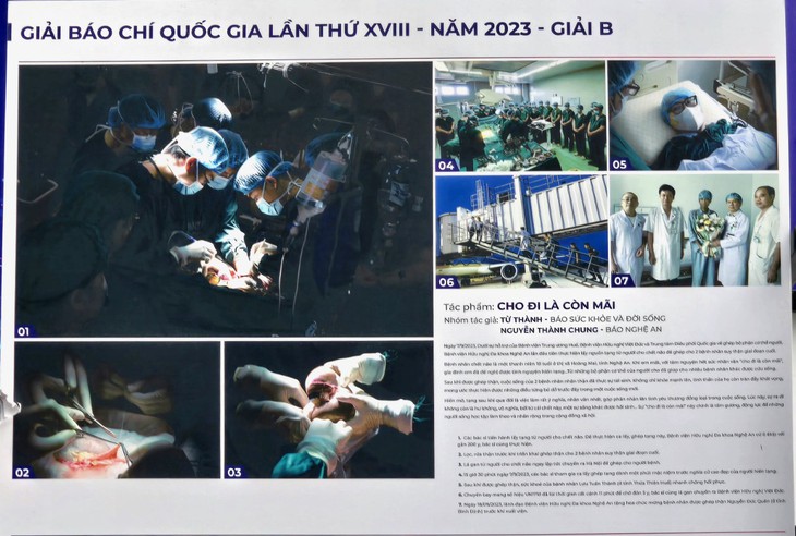 Tác phẩm 'Cho đi là còn mãi' của Báo Sức khỏe và Đời sống đoạt giải B Giải Báo chí Quốc gia lần thứ 18- Ảnh 5.