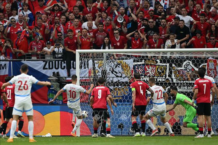 Kết quả EURO 2024: Cầm hòa CH Séc, Gruzia giành điểm đầu tiên- Ảnh 3.