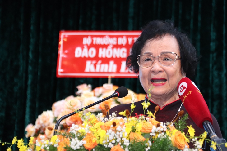 Bộ trưởng Bộ Y tế Đào Hồng Lan: