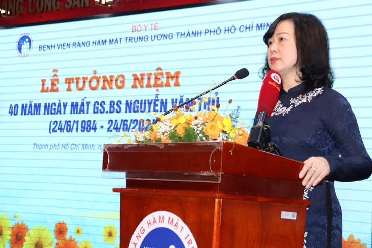 Bộ trưởng Bộ Y tế Đào Hồng Lan:
