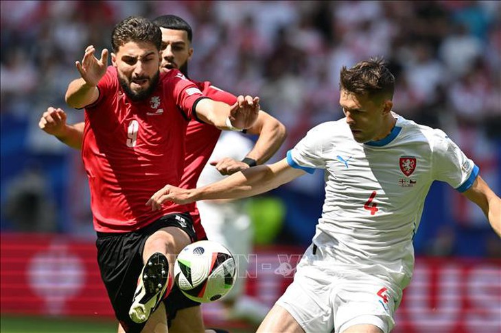 Kết quả EURO 2024: Cầm hòa CH Séc, Gruzia giành điểm đầu tiên- Ảnh 4.