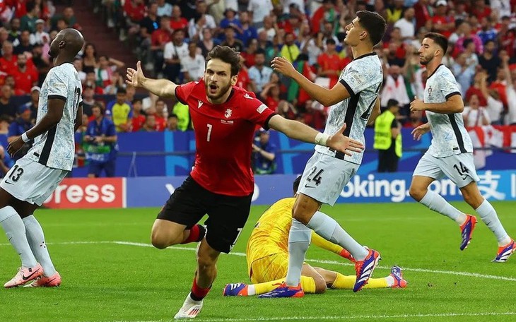 Kết quả EURO 2024 ngày 27/6: Gruzia tạo địa chấn, đánh bại Bồ Đào Nha