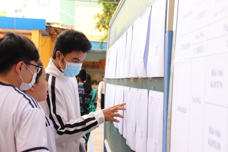 Hơn 90.000 thí sinh ở TPHCM làm thủ tục dự thi tốt nghiệp THPT- Ảnh 2.