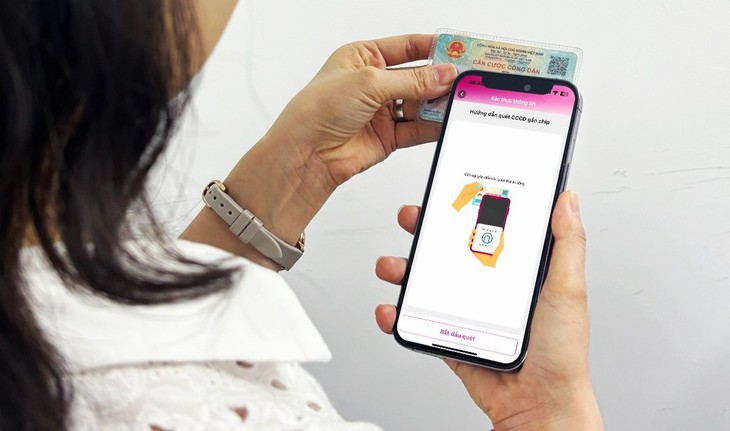 CCCD không gắp chip, điện thoại không hỗ trợ thì xác thực sinh trắc tài khoản ngân hàng thế nào?- Ảnh 2.