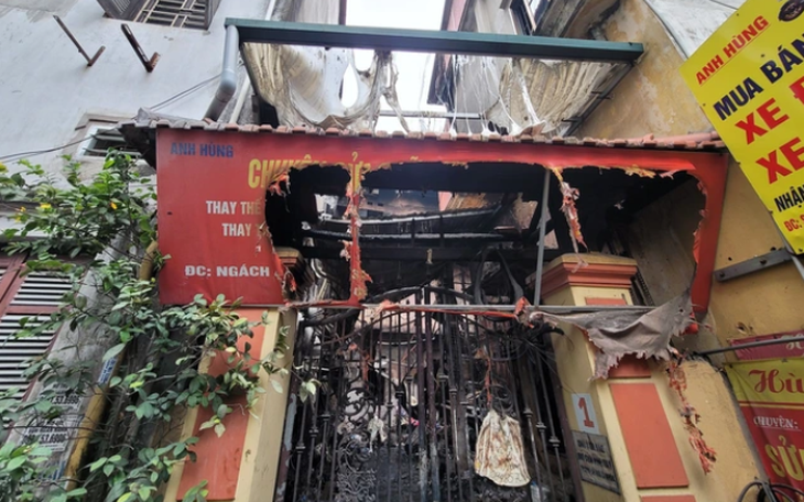 Công an Hà Nội thông tin nguyên nhân vụ cháy nhà trọ ở Trung Kính