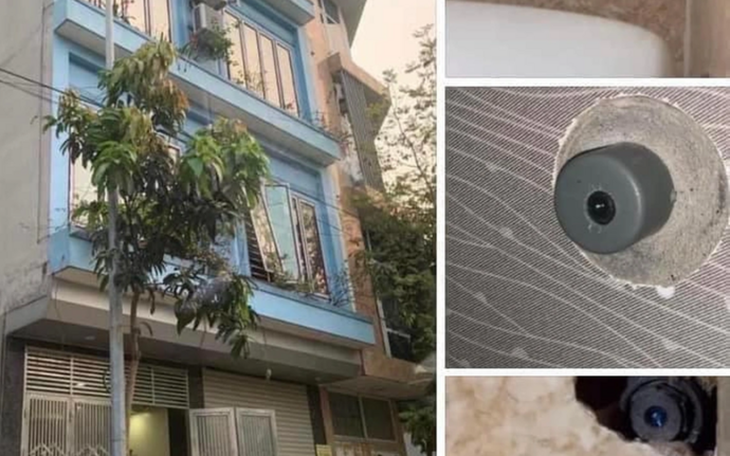Chủ trọ ở Hà Nội lắp camera giấu kín trong nhà tắm của nữ sinh