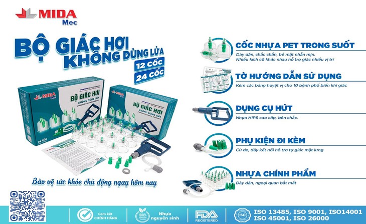 Bảo vệ sức khỏe chủ động và hỗ trợ điều trị hiệu quả với giác hơi không dùng lửa- Ảnh 2.