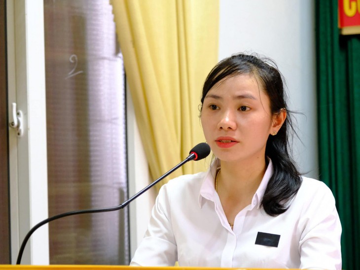Tuyển dụng vợ liệt sĩ Trần Trung Hiếu vào ngành công an- Ảnh 2. Tuyển dụng vợ liệt sĩ Trần Trung Hiếu vào ngành công an- Ảnh 2.