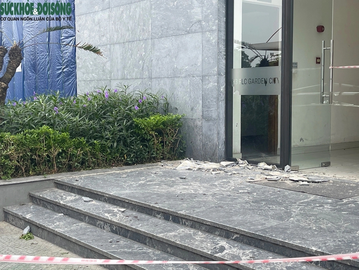 Ai chịu trách nhiệm vụ gạch rơi vào đầu cháu bé ở chung cư FLC Garden City?- Ảnh 2. Ai chịu trách nhiệm vụ gạch rơi vào đầu cháu bé ở chung cư FLC Garden City?- Ảnh 2.
