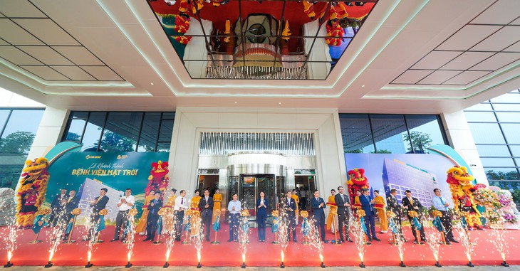 Sun Group khánh thành Bệnh viện Mặt Trời tiêu chuẩn quốc tế hàng đầu Việt Nam- Ảnh 1.
