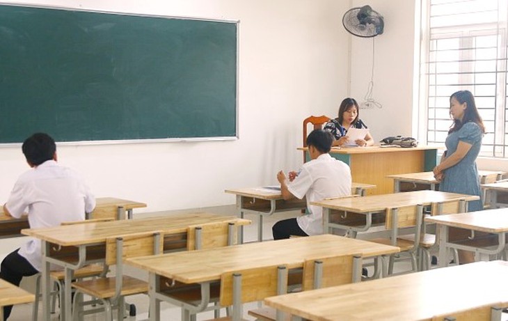 Thi lớp 10: Hai thí sinh được hỗ trợ đặc biệt- Ảnh 1.