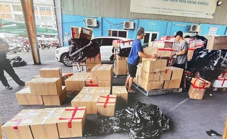 Thu giữ hàng trăm kg ma túy từ Đức về Việt Nam qua đường hàng không- Ảnh 1. Thu giữ hàng trăm kg ma túy từ Đức về Việt Nam qua đường hàng không- Ảnh 1.